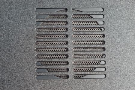 Laptop bottom fan guard の写真素材