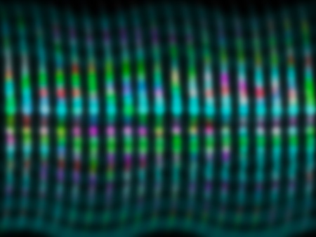 Abstract multicolored blurred lines with blue wave shapes