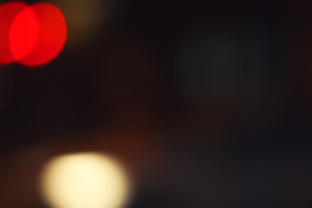 Blurred red and yellow lights background with copy space