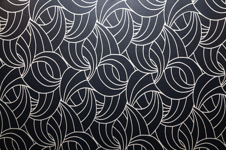 Abstract curved textured dark wallpaper pattern