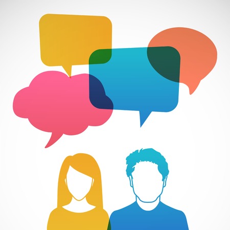 Men and women avatar profile picture set. のイラスト素材