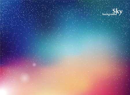 Abstract background. Night sky vector illustrationのイラスト素材