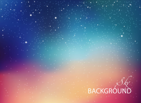Abstract background. Night sky vector illustrationのイラスト素材