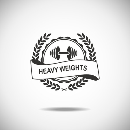Set of various sports and fitness logo emblem graphics and icons. Shop sport productsのイラスト素材