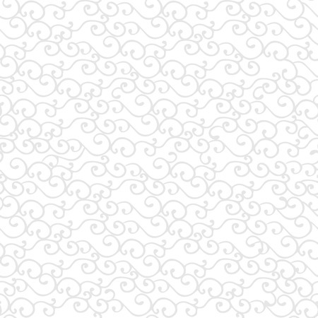 White linear texture in vintage style with ornament. Seamless vector backgroundのイラスト素材