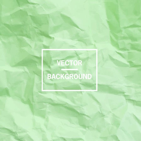 Vector background. Orange empty crumpled paper background.のイラスト素材