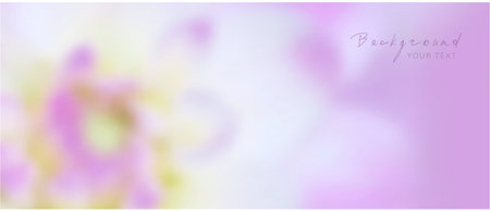 Spring or summer vector blurred gradient background. Soft and pastel floral template with blur effect. Pink and rose color.のイラスト素材