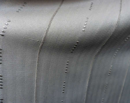 Background, fabric texture. Gray color