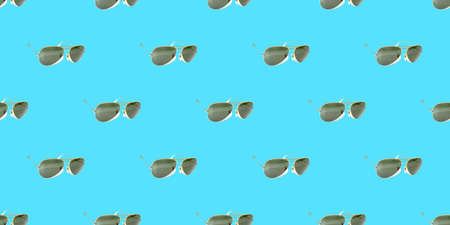 Seamless summer pattern with sun glasses