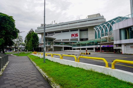 Kuala Lumpur, Malaysia - January 7, 2024: streets of Kuala Lumpur in Malaysiaのeditorial素材