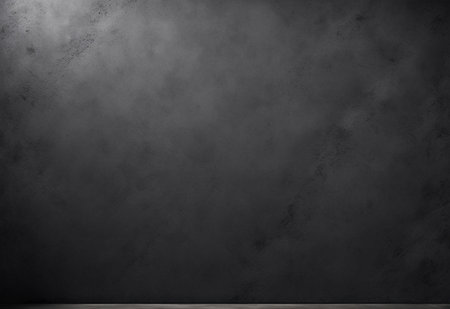 Close up of black concrete background. Black concrete textured background. Old black concrete wall background. Generative AIの素材
