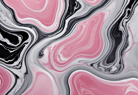 Pink gray marble background. Gray pink marble background with stains. Generative AIの素材