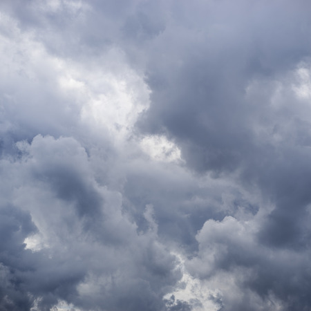 Dramatic stormy sky. Close up viewの写真素材