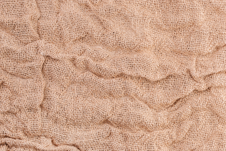 light natural linen texture for the backgroundの写真素材