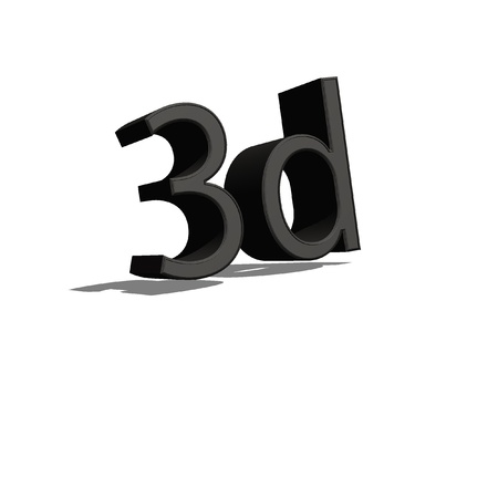 3D Word Symbol の写真素材