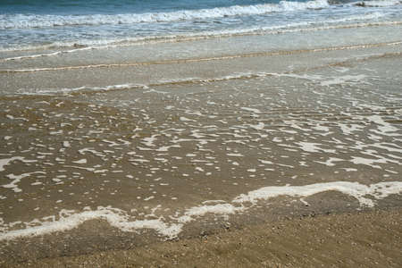 Beautiful view of the sea shore on a sunny day