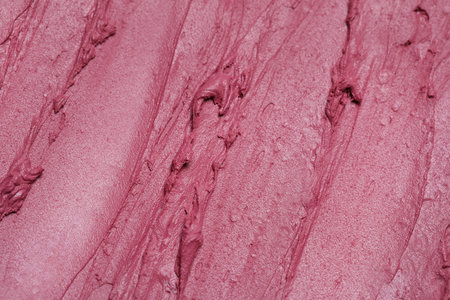 Texture of beautiful lipstick as background, closeupの写真素材