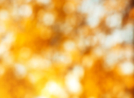 Blurred view of abstract yellow background. bokeh effect