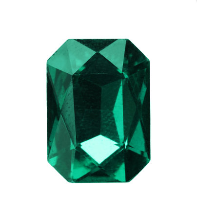 Beautiful gemstone for jewelry on white backgroundの写真素材