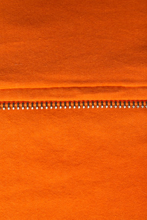 Texture of orange material as background, closeupの写真素材