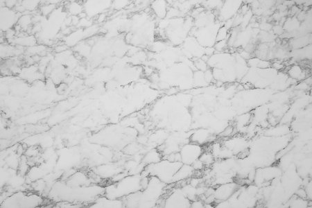 White marble surface as background, top viewの写真素材