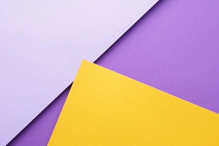 Colorful paper sheets as background, top view
