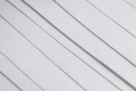 Many sheets of watercolor paper as background, closeupの写真素材