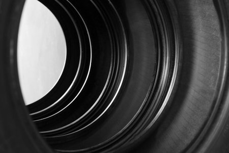 Car tires, closeupの写真素材