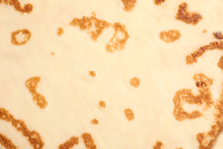 thin pancake as backgroundの写真素材