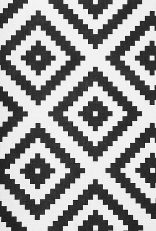 black and white carpet as backgroundの写真素材