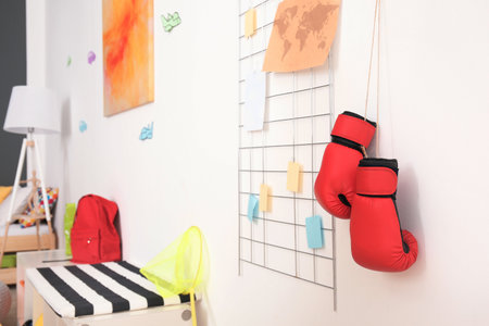 Modern room interior for children