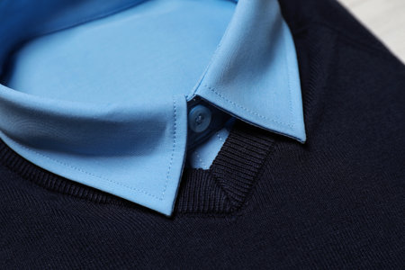 School uniform for boy, closeup viewの写真素材