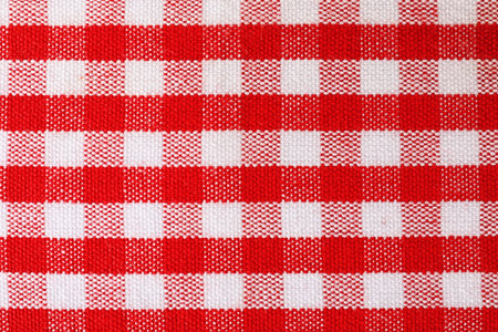 Texture of textile table napkin, closeup view