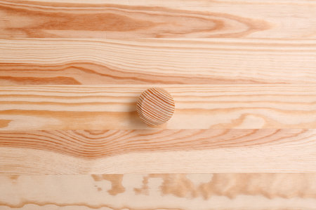 Wooden wardrobe door as background, closeup viewの写真素材
