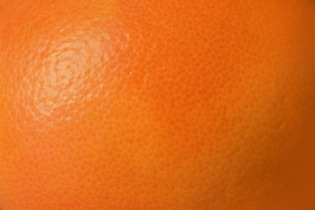 Ripe orange as background, closeup. Citrus fruitsの写真素材