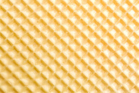 Tasty wafer as background, closeup. Crispy foodの写真素材