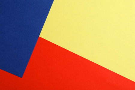 Colorful paper sheets as background, top viewの写真素材