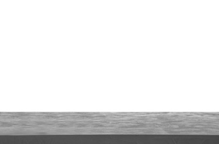 Empty stone surface against white background. Mockup for designの写真素材