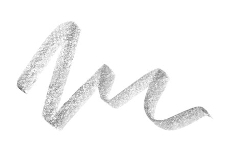 Hand drawn pencil scribble on white backgroundの写真素材