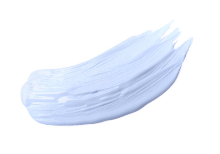 Smear of light paint on white backgroundの写真素材