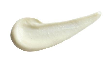 Sample of natural scrub isolated on white, top viewの写真素材