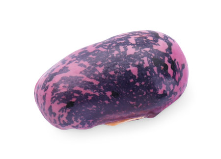 Dry kidney bean isolated on white, top view