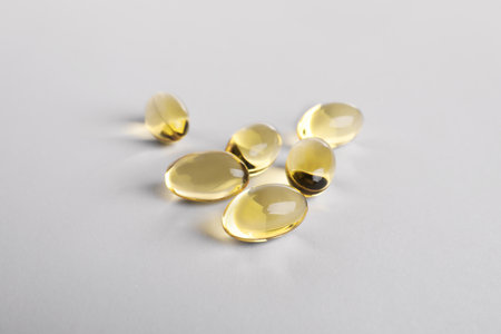 Many pills on light background. Medical treatment