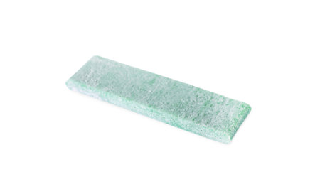 Stick of tasty chewing gum isolated on white