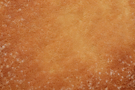 Texture of delicious sponge cake as background, top view