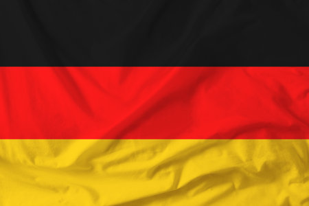 Flag of Federal Republic of Germany. National country symbolの写真素材