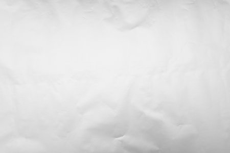 Shiny silver foil as background, top viewの写真素材