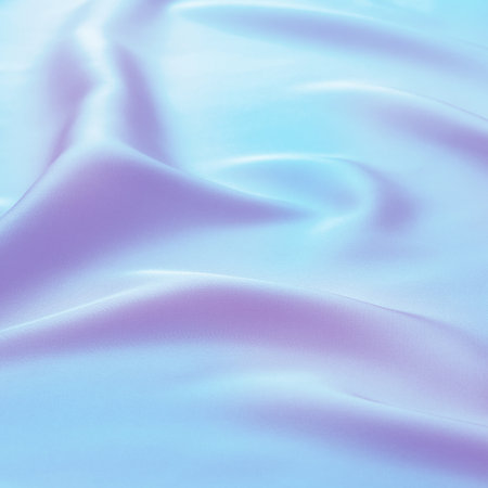Beautiful silk fabric with color gradient, closeup