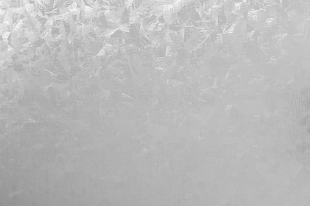 Shiny silver surface as background, top view