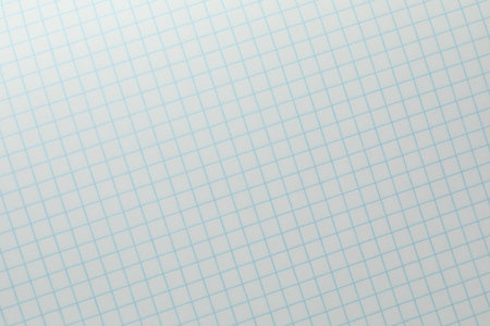Checkered copybook sheet as background, top view. School stationeryの写真素材